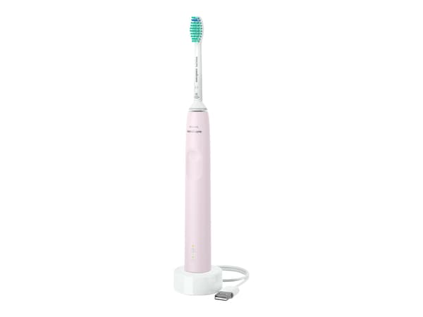 Philips Sonicare 3100 series HX3673 Elektrisk Tandborste Pink vit