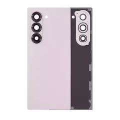 Baksidesglas med kameralins för Samsung Galaxy Z Fold 6 5G (Eftermarknad Plus) (Rosa) rosa