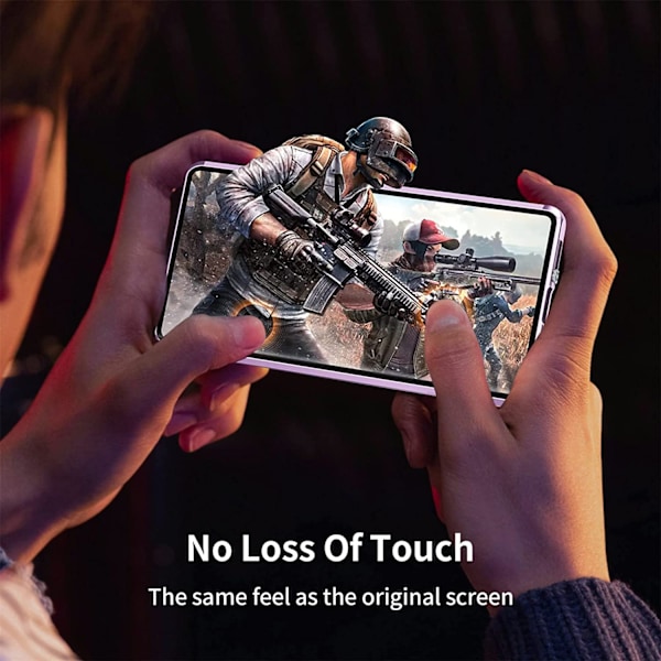 sekretess doubelfodral för Samsung S24 plus blå blå