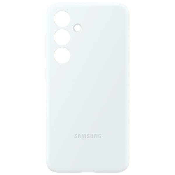 Samsung Silikonskal för Samsung Galaxy S24 Plus vit