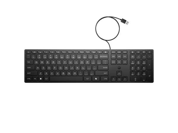 HP Desktop 320K tangentbord Kablet Engelsk