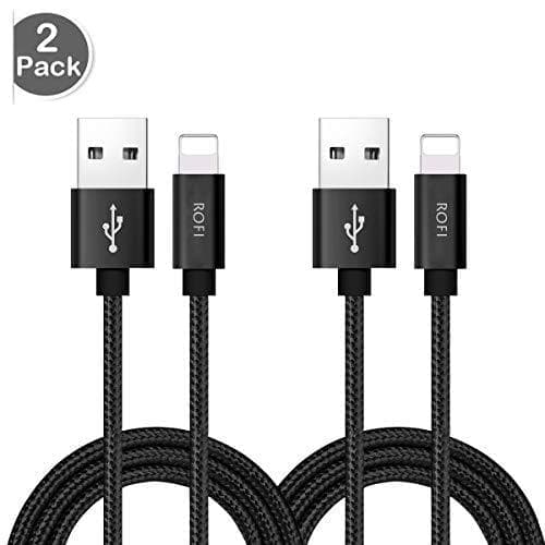 2-pack iPhone Laddkabel (1 m) – Svart