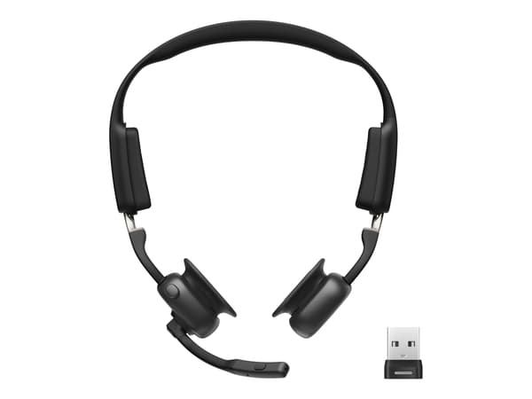 SHOKZ OpenMeet UC trådlös hörlurar svart