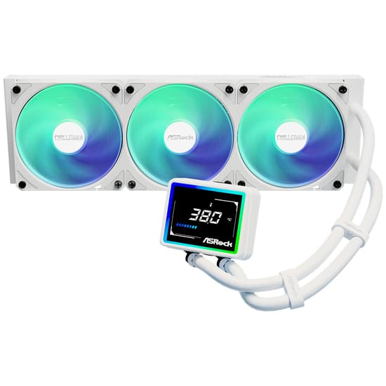 Asrock Challenger 360 Digital ARGB kölesystem 1-pack vit 120 mm