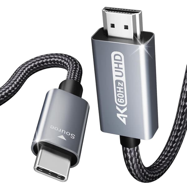 BENFEI USB-C to HDMI Cable 4K 60Hz 0.9m Grey