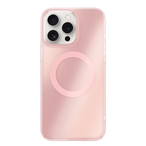 Tecto Shield Mistiq Mag skal för iPhone 15 rosa