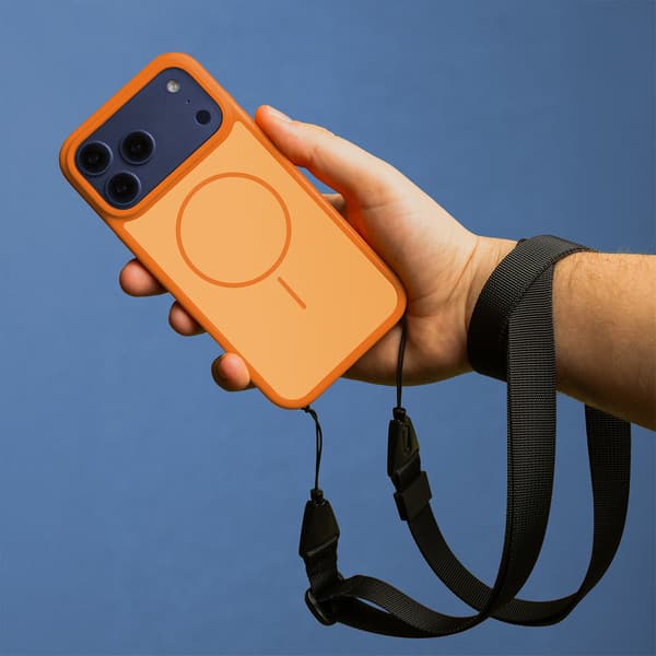 Frame Thin Mag skal för iPhone 17 Air orange