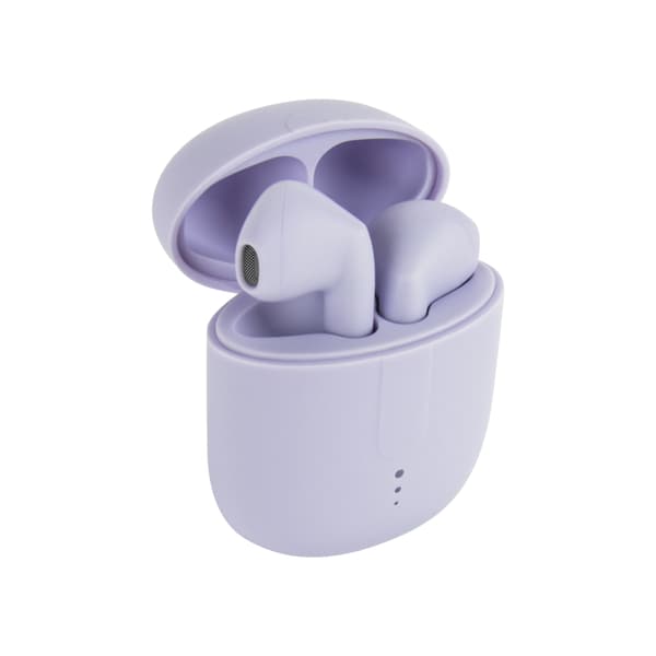 Setty Bluetooth hörlurar TWS med laddningsfodral STWS-19 lila blå