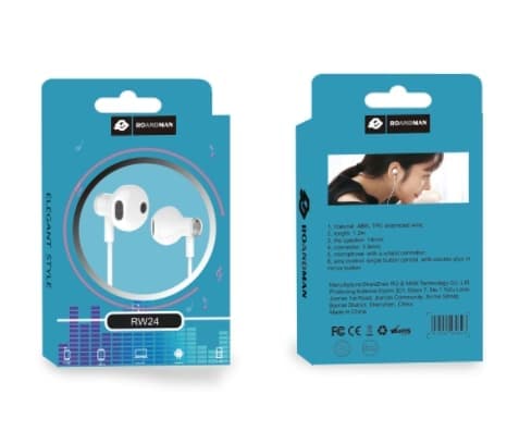 RO&MAN Earphones RW13 vit
