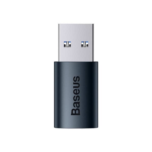Baseus adapter Ingenuity USB-A 3 1 till USB-C blå OTG blå