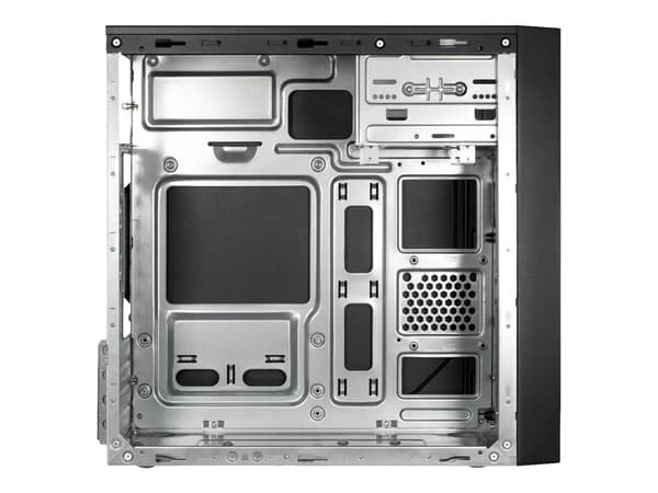 Inter-Tech IT-6505 Reto Tower Micro ATX svart svart
