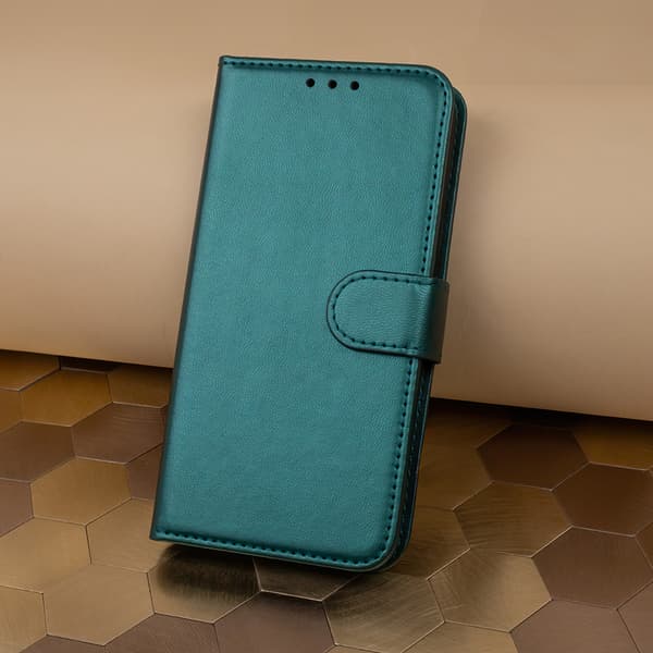 Smart Classic fodral för iPhone 16e / 17e mörkgrön