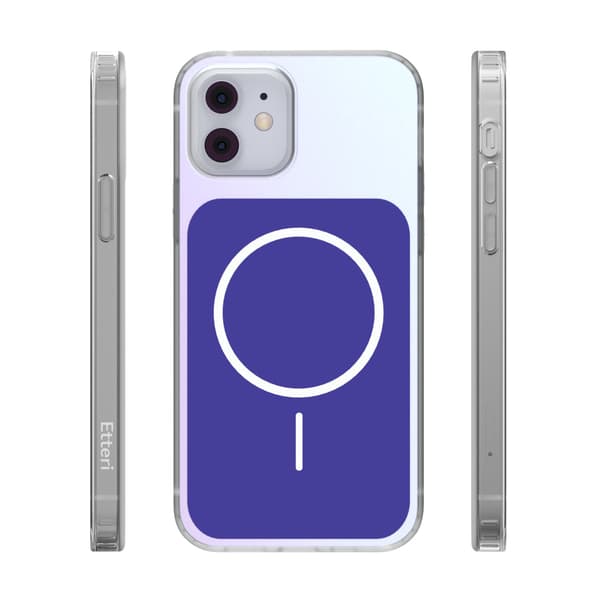 Etteri Hidden Pearl skal för iPhone 12 / 12 Pro mörkblå blå
