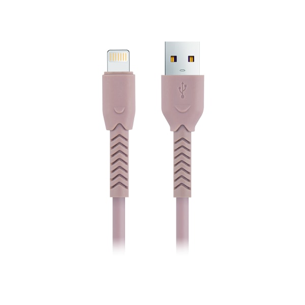 Maxlife MXUC-04 kabel USB - Lightning 1,0 m 3A rosa rosa