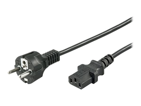 goobay NK 106 S Strömkabel 2m svart