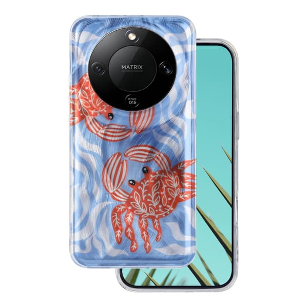 Ultra Trendy Summer skal för Honor X70 / X9D / Magic 8 lite krabba