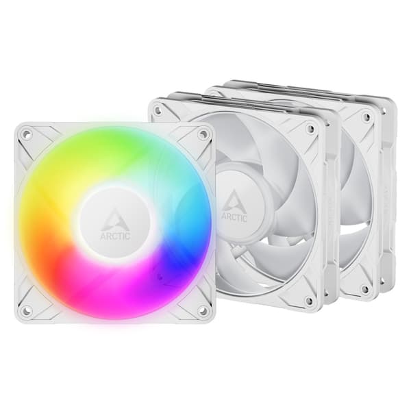 Arctic P12 Pro A-RGB Fan 3-pack vit 120 mm vit