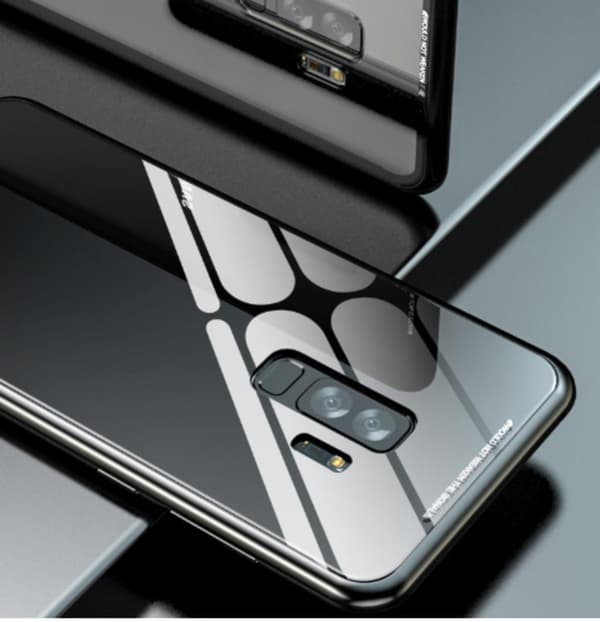 Magnetisk hård fodral i 2 delar för samsung s9