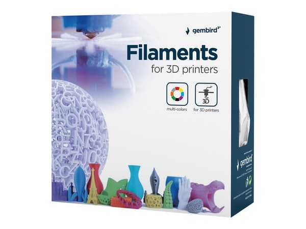 Gembird PLA-filament 1.75mm Gul 3DP-PLA1.75-01-Y