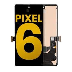OLED-enhet med ram (med fingeravtryckssensor) för Google Pixel 6 (renoverad) (alla färger)
