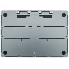 Bottenhölje för MacBook Air 15\" A3114 (2024) (Äkta OEM) (Rymdgrå) svart