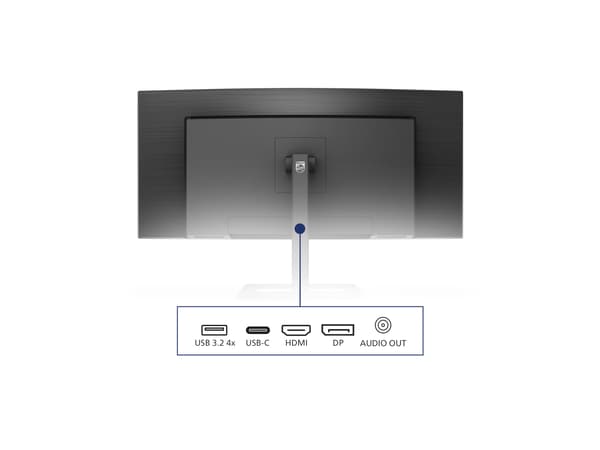 Philips E-line 346E2CUAE 34 VA 3440 x 1440 (UltraWide) HDMI DisplayPort USB-C 100Hz