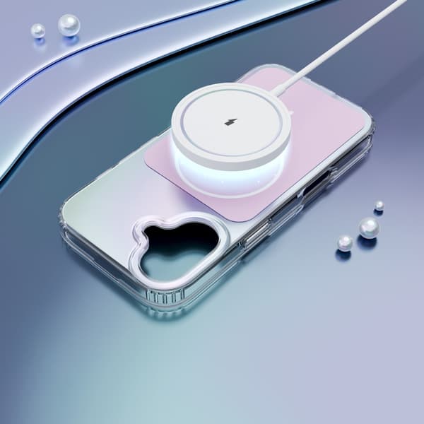 Etteri Hidden Pearl Case for iPhone 17 Pro Max 6.9\" Pink