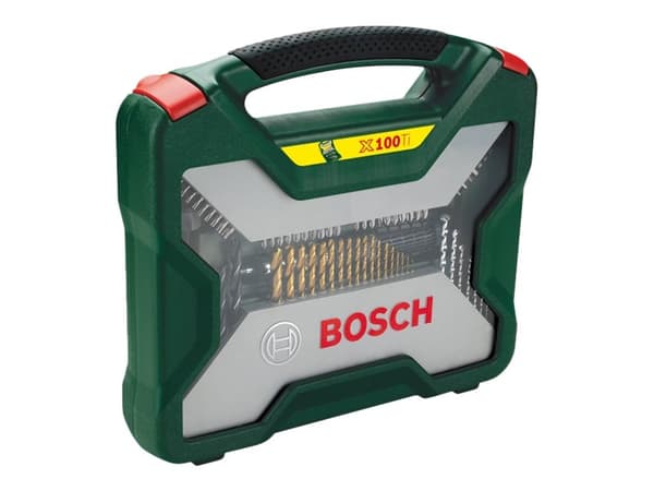 Bosch X-Line Titanium Skruvmejsel, borebit och sokkelsät grå
