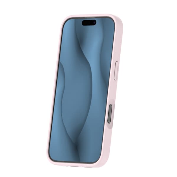 Silikon tunt Mag-skal för iPhone 16 Pro ljusrosa rosa