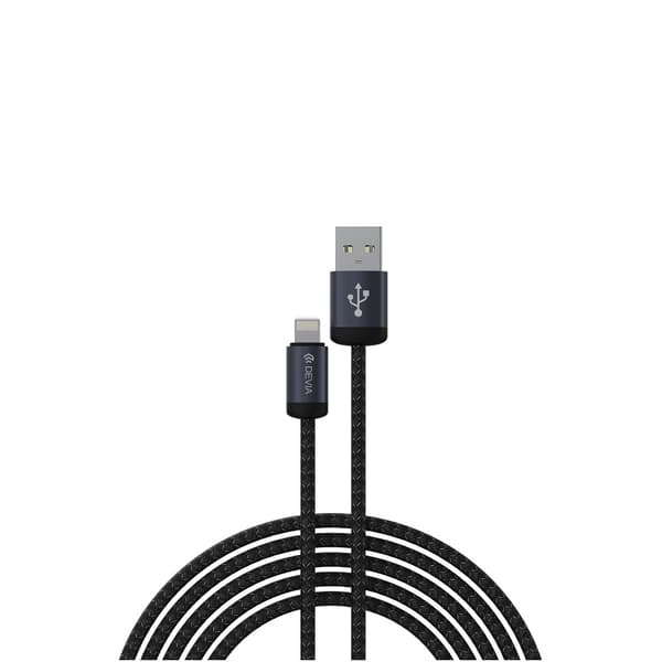 Devia kabel Gracious EC650 USB - USB-C 1,0 m 2,4A svart svart