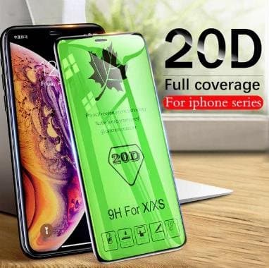 2 st 20D  härdat plexiglas glas för iphone 11/ Xr