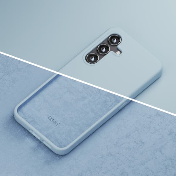 Etteri Silikonskal för Samsung Galaxy S25 Edge ljusblå