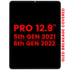 LCD-enhet med digitizer för iPad Pro 12.9\" 5:e generationen (2021) / Pro 12.9\" 6:e generationen (2022) (Eftermarknad Pro: XO7) (Alla färger)