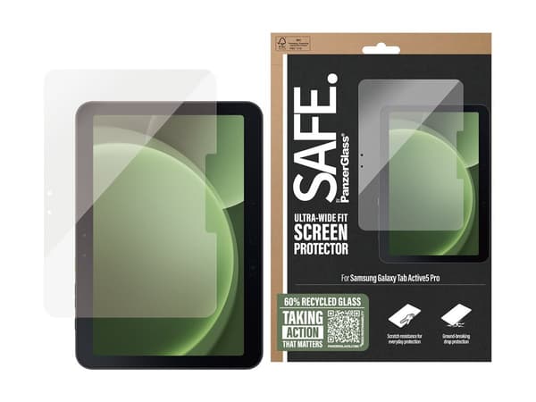 SAFE. by PanzerGlass Skärmbeskytter Samsung Galaxy Tab Active5 Pro