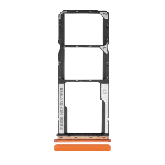Dubbel SIM-kortshållare för Xiaomi Redmi 9C / 9A (Orange)