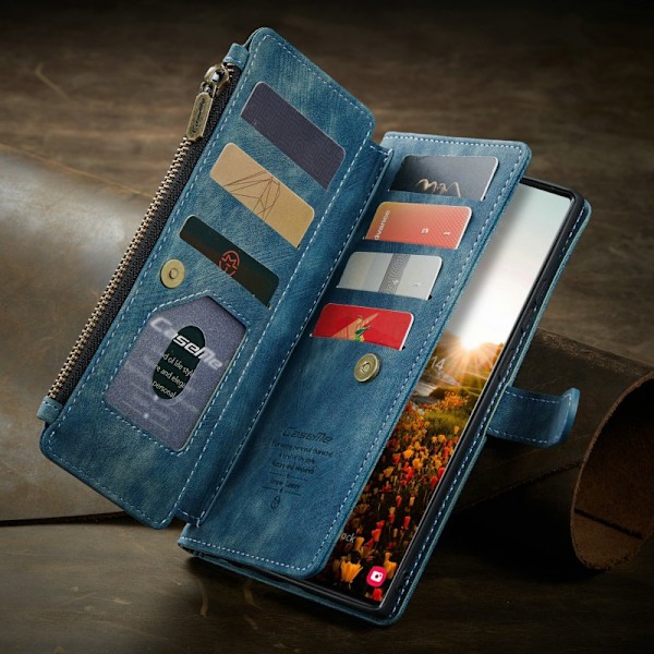 Caseme c30 foral för Samsung S23 grön grön
