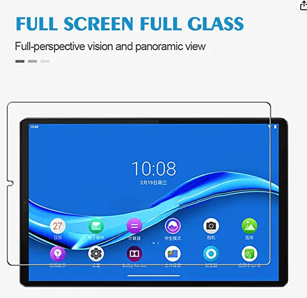 (2-pack) skärmskydd för Lenovo Tab M10 10,1"