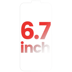 Linstejp för iPhone (6,7 tum) (100-pack)