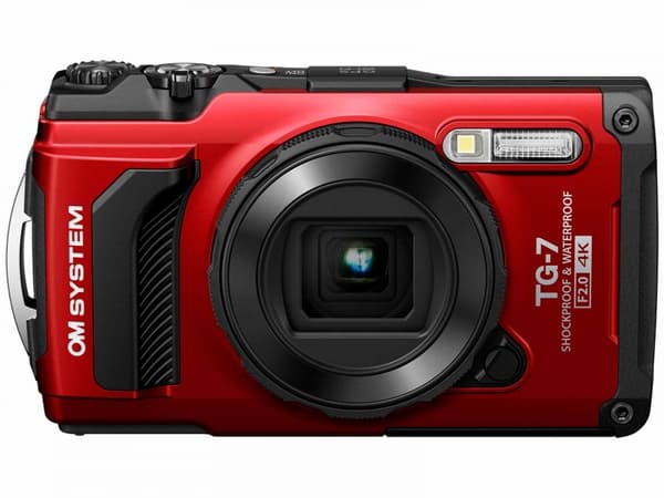 OM System Tough TG-7 12Megapixel röd Digitalkamera
