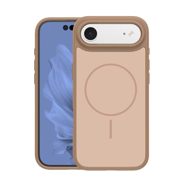 Frame Thin Mag skal för iPhone 17 Air brun