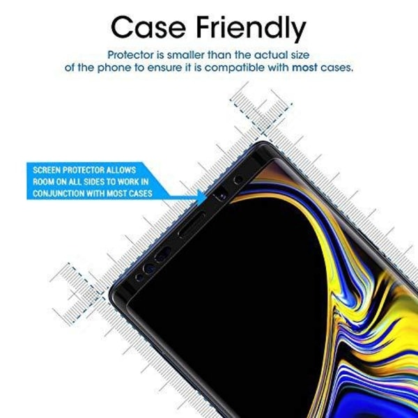 Koko näytön suojakalvo Samsung Galaxy Note 9:lle