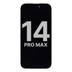 OLED-enhet kompatibel med iPhone 14 Pro Max med flexkabel för ljussensor (Använd OEM-drag: Klass A)