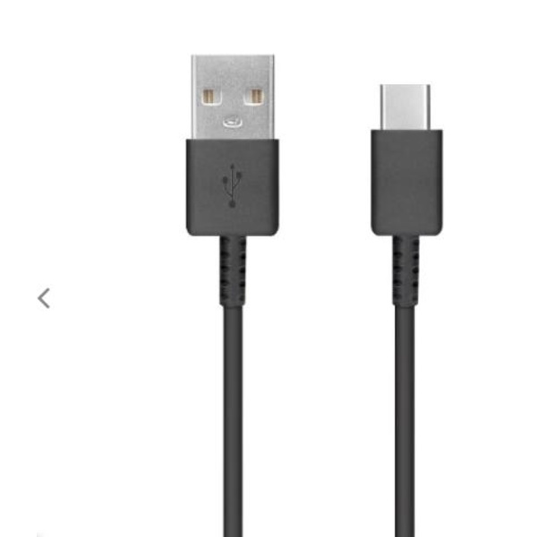 Två (2) st original  Samsung USB-C datladdningskablar "Vit"
"White"