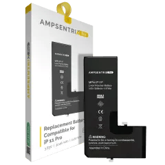 Ersättningsbatteri för iPhone 11 Pro (AmpSentrix Pro)