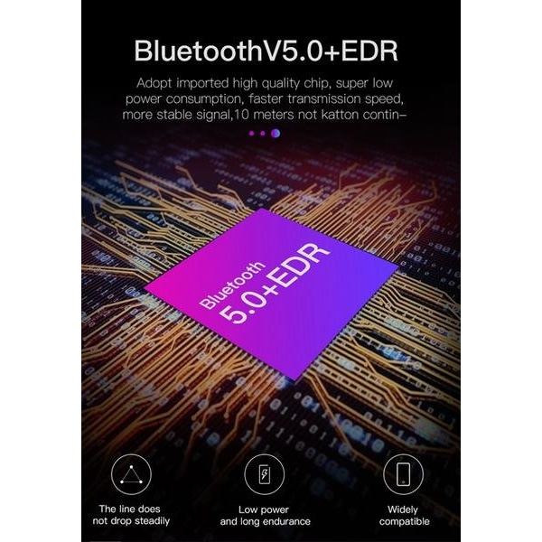 trådlösa XI8S TWS i hörlurar Bluetooth 5.0