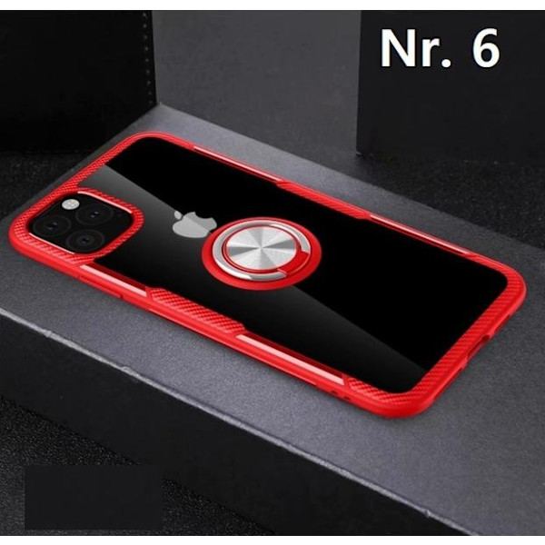 hårdsilkon fodral för 11 pro max med magnet ring blå "Light blue"
"Ljusblå"