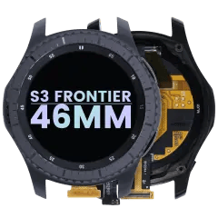 LCD-enhet för Samsung Galaxy Watch Gear S3 frontier (Service Pack) (grå)
