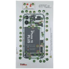 iScrews Positionsmatta för iPhone 16 Plus (dottorpod)