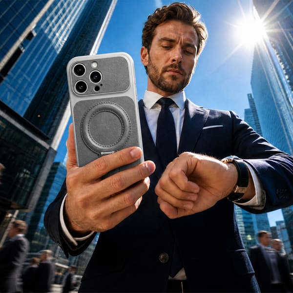 Luxgrip Mag-fodral för iPhone 11 grå