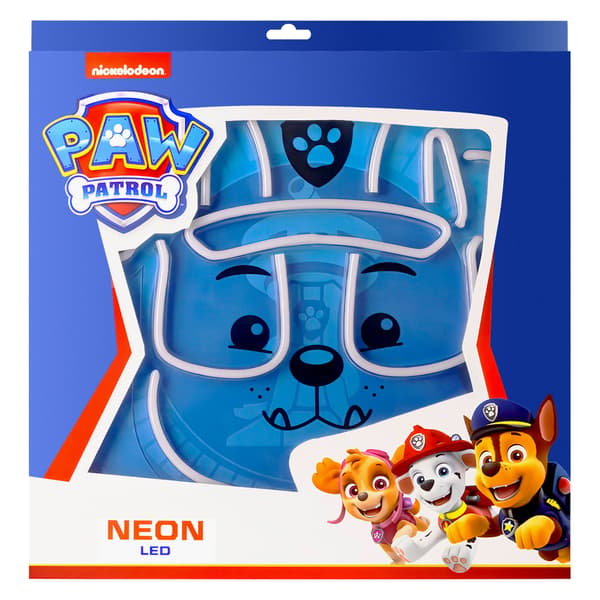 Neon LED på ställ Paw Patrol - Rubble OW-120446